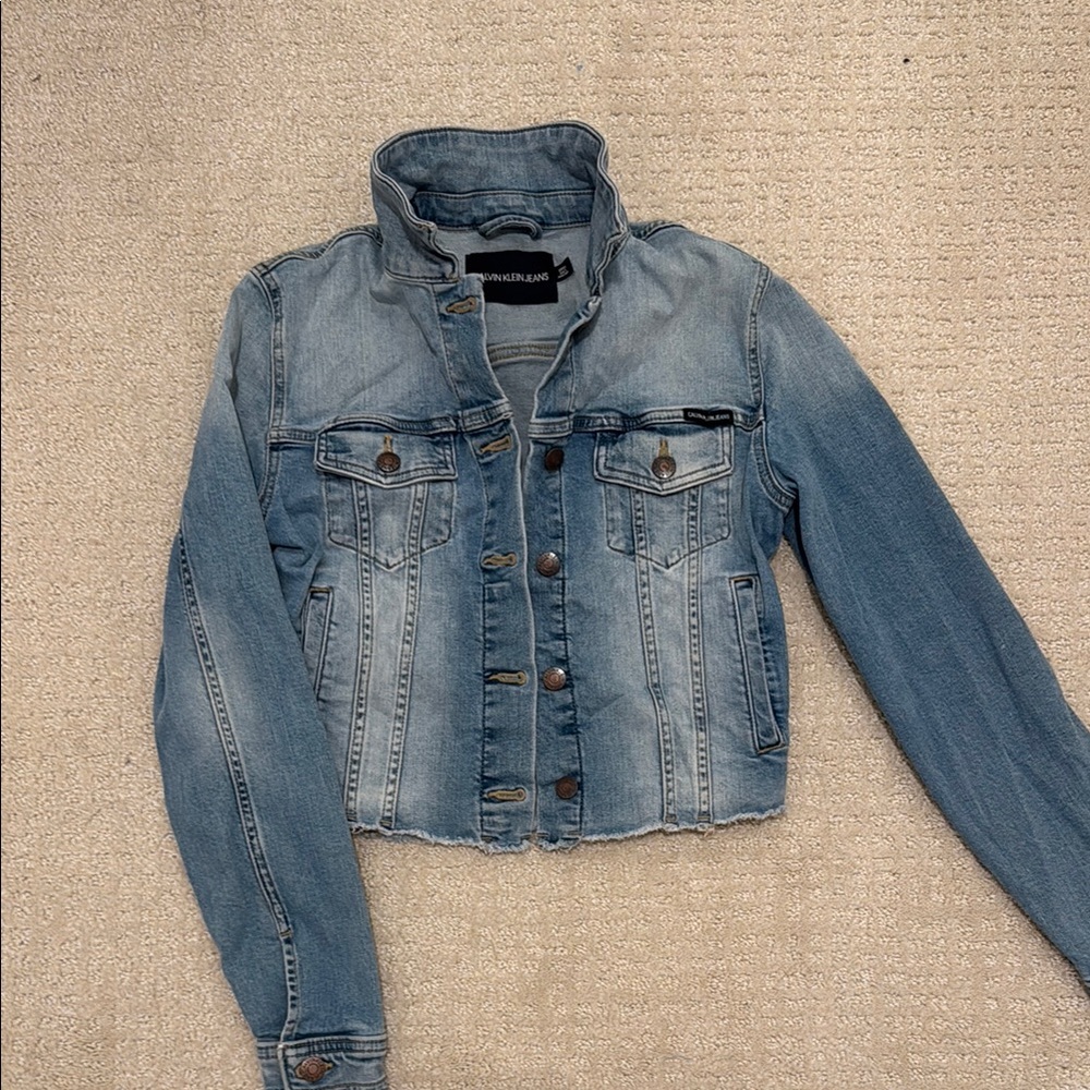 Calvin Klein Jean Jacket. Size S